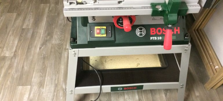 Bosch PTS 10 mit Fußschalter