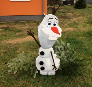 Olaf als Weihnachtsdekoration
